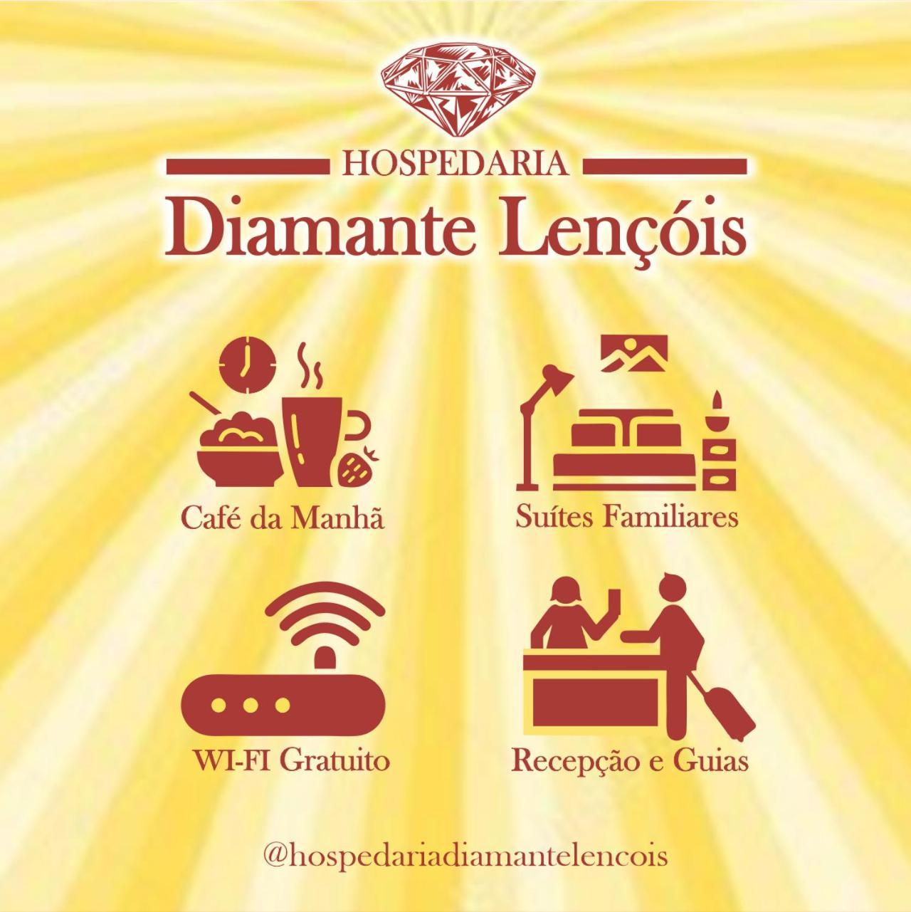 Hospedaria Diamante Lencois Exteriér fotografie